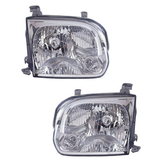 Replace® - Driver and Passenger Side Replacement Headlight Set (CAPA Certified)