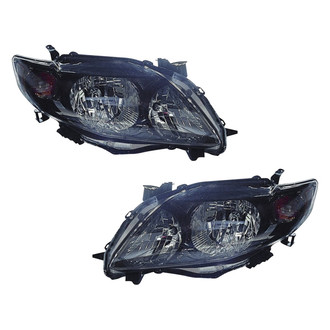 Replace® - Driver and Passenger Side Replacement Headlight Set (CAPA Certified)