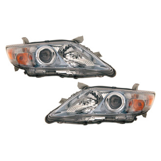 Replace® - Driver and Passenger Side Replacement Headlight Set (CAPA Certified)
