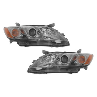 Replace® - Driver and Passenger Side Replacement Headlight Set (CAPA Certified)