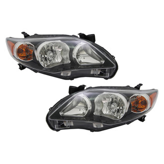 Replace® - Driver and Passenger Side Replacement Headlight Set (Value Line)