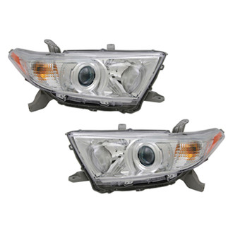 Replace® - Driver and Passenger Side Replacement Headlight Set (Value Line)