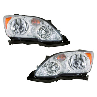 Replace® - Driver and Passenger Side Replacement Headlight Set (CAPA Certified)