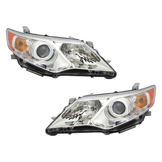 Replace® - Driver and Passenger Side Replacement Headlight Set (Value Line)