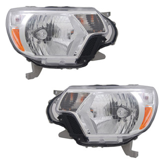 Replace® - Driver and Passenger Side Replacement Headlight Set (CAPA Certified)