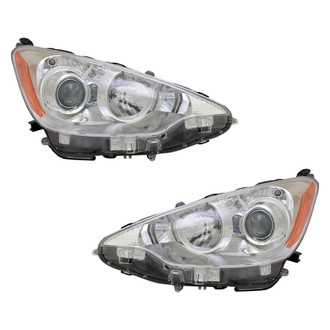 Replace® - Driver and Passenger Side Replacement Headlight Set (Value Line)