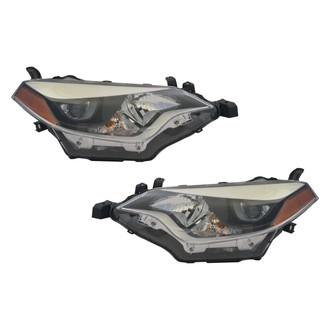 Replace® - Driver and Passenger Side Replacement Headlight Set (CAPA Certified)