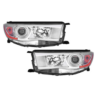 Replace® - Driver and Passenger Side Replacement Headlight Set (Value Line)