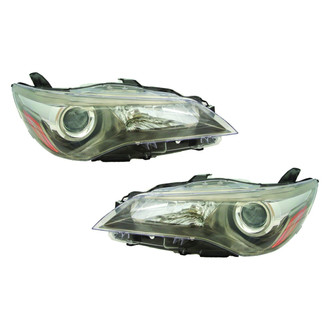 Replace® - Driver and Passenger Side Replacement Headlight Set (CAPA Certified)