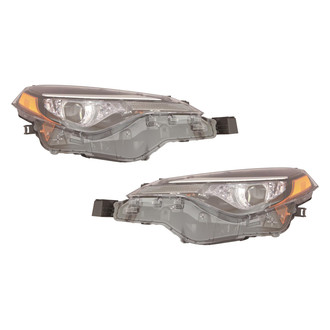 Replace® - Driver and Passenger Side Replacement Headlight Set (CAPA Certified)