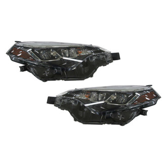 Replace® - Remanufactured Driver and Passenger Side Replacement Headlight Set