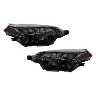 Replace® - Driver and Passenger Side Replacement Headlight Set (Value Line)