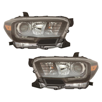 Replace® - Driver and Passenger Side Replacement Headlight Set (CAPA Certified)