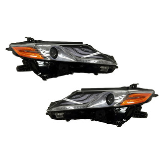 Replace® - Driver and Passenger Side Replacement Headlight Set (CAPA Certified)