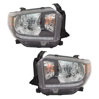 Replace® - Driver and Passenger Side Replacement Headlight Set (CAPA Certified)