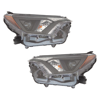 Replace® - Driver and Passenger Side Replacement Headlight Set (Value Line)