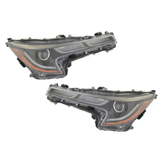 Replace® - Remanufactured OE Driver and Passenger Side Replacement Headlight Set