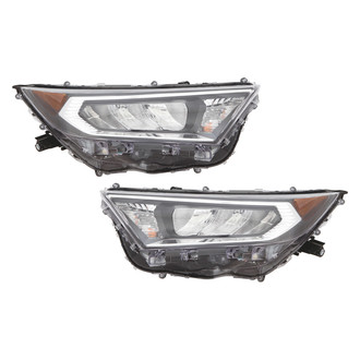 Replace® - Driver and Passenger Side Replacement Headlight Set (Value Line)