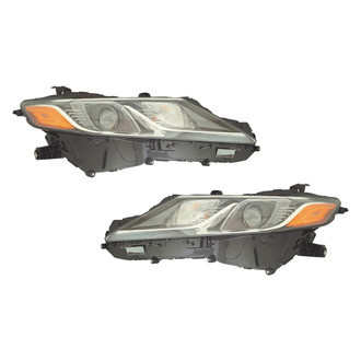 Replace® - Driver and Passenger Side Replacement Headlight Set (Standard Line)