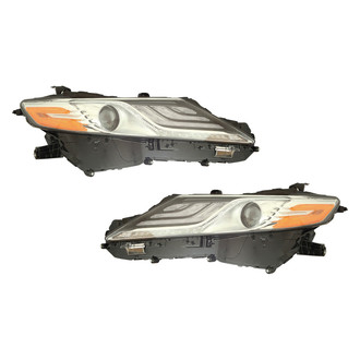 Replace® - Driver and Passenger Side Replacement Headlight Set (CAPA Certified)