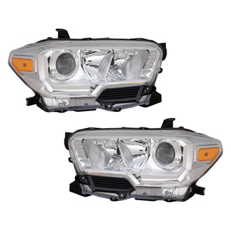Replace® - Driver and Passenger Side Replacement Headlight Set (Standard Line)