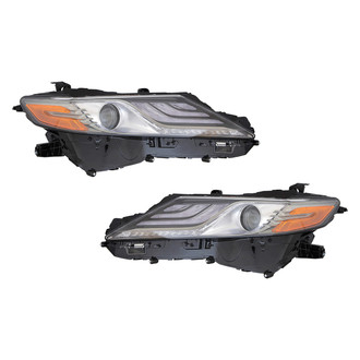 Replace® - Driver and Passenger Side Replacement Headlight Set (Standard Line)