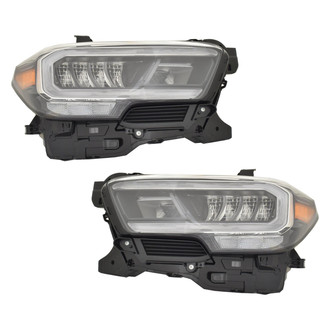 Replace® - Driver and Passenger Side Replacement Headlight Set (CAPA Certified)