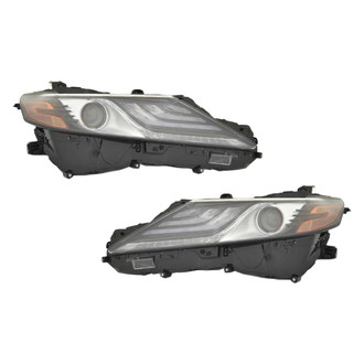 Replace® - Driver and Passenger Side Replacement Headlight Set (Standard Line)