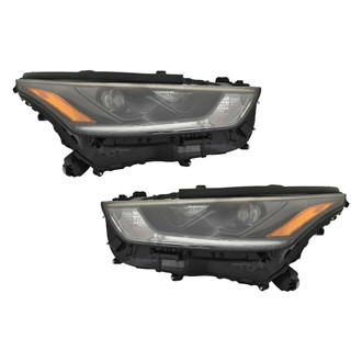 Replace® - Driver and Passenger Side Replacement Headlight Set (Standard Line)
