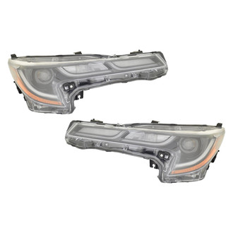 Replace® - Driver and Passenger Side Replacement Headlight Set (CAPA Certified)