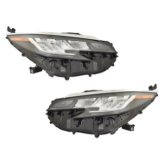 Replace® - Driver and Passenger Side Replacement Headlight Set (CAPA Certified)