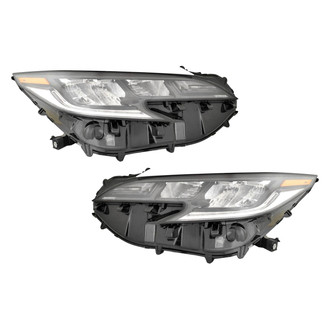 Replace® - Remanufactured OE Driver and Passenger Side Replacement Headlight Set