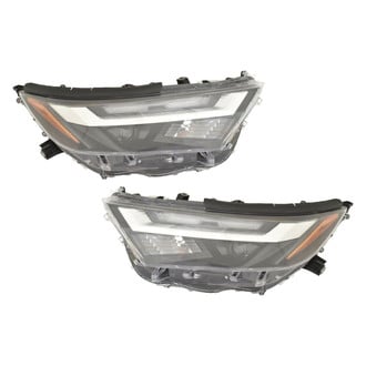 Replace® - Driver and Passenger Side Replacement Headlight Set (CAPA Certified)