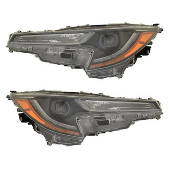 Replace® - Driver and Passenger Side Replacement Headlight Set (Standard Line)