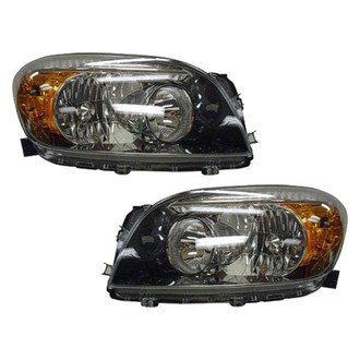Replace® - Driver and Passenger Side Replacement Headlight Set (CAPA Certified)