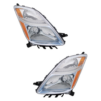 Replace® - Driver and Passenger Side Replacement Headlight Set Lens and Housing (CAPA Certified)