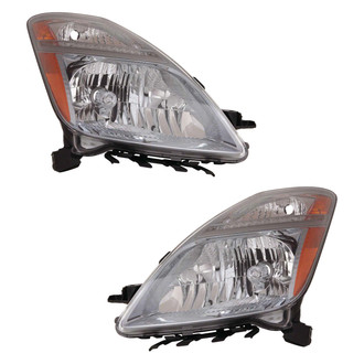 Replace® - Driver and Passenger Side Replacement Headlight Set Lens and Housing (CAPA Certified)