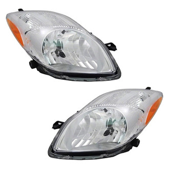 Replace® - Driver and Passenger Side Replacement Headlight Set Lens and Housing (CAPA Certified)