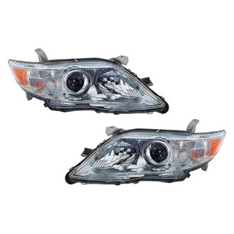 Replace® - Driver and Passenger Side Replacement Headlight Set (CAPA Certified)