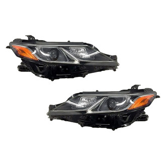 Replace® - Driver and Passenger Side Replacement Headlight Set (CAPA Certified)