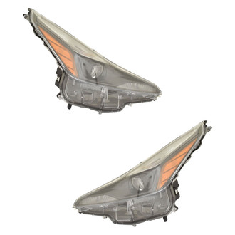 Replace® - Driver and Passenger Side Replacement Headlight Set (CAPA Certified)