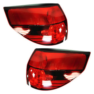 Replace® - Driver and Passenger Side Outer Replacement Tail Lights (Value Line)