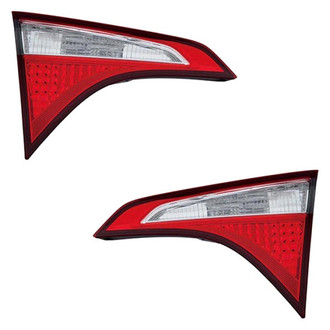 Replace® - Driver and Passenger Side Inner Replacement Tail Lights (CAPA Certified)