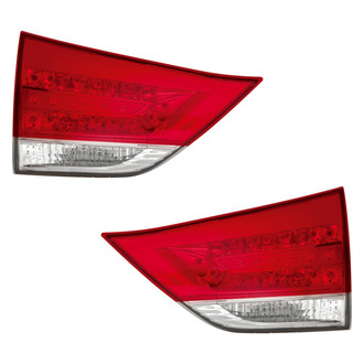 Replace® - Driver and Passenger Side Inner Replacement Tail Lights (CAPA Certified)