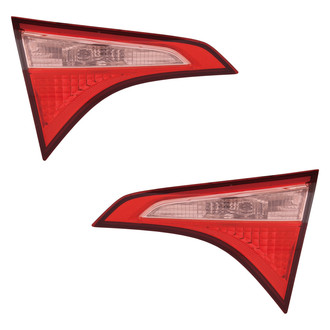 Replace® - Driver and Passenger Side Inner Replacement Tail Lights (CAPA Certified)
