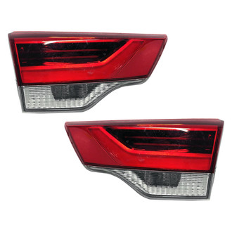 Replace® - Remanufactured OE Driver and Passenger Side Inner Replacement Tail Lights