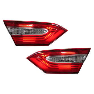 Replace® - Driver and Passenger Side Inner Replacement Tail Light Lens and Housings (Standard Line)