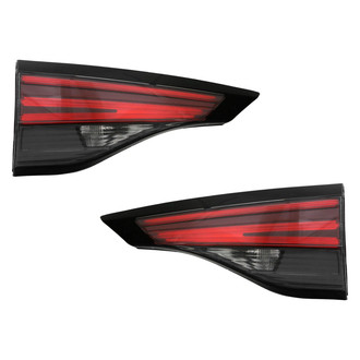 Replace® - Driver and Passenger Side Inner Replacement Tail Lights (CAPA Certified)