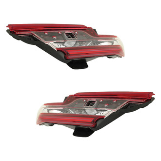 Replace® - Driver and Passenger Side Inner Replacement Tail Lights (CAPA Certified)