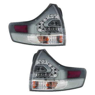 Replace® - Driver and Passenger Side Outer Replacement Tail Lights (CAPA Certified)